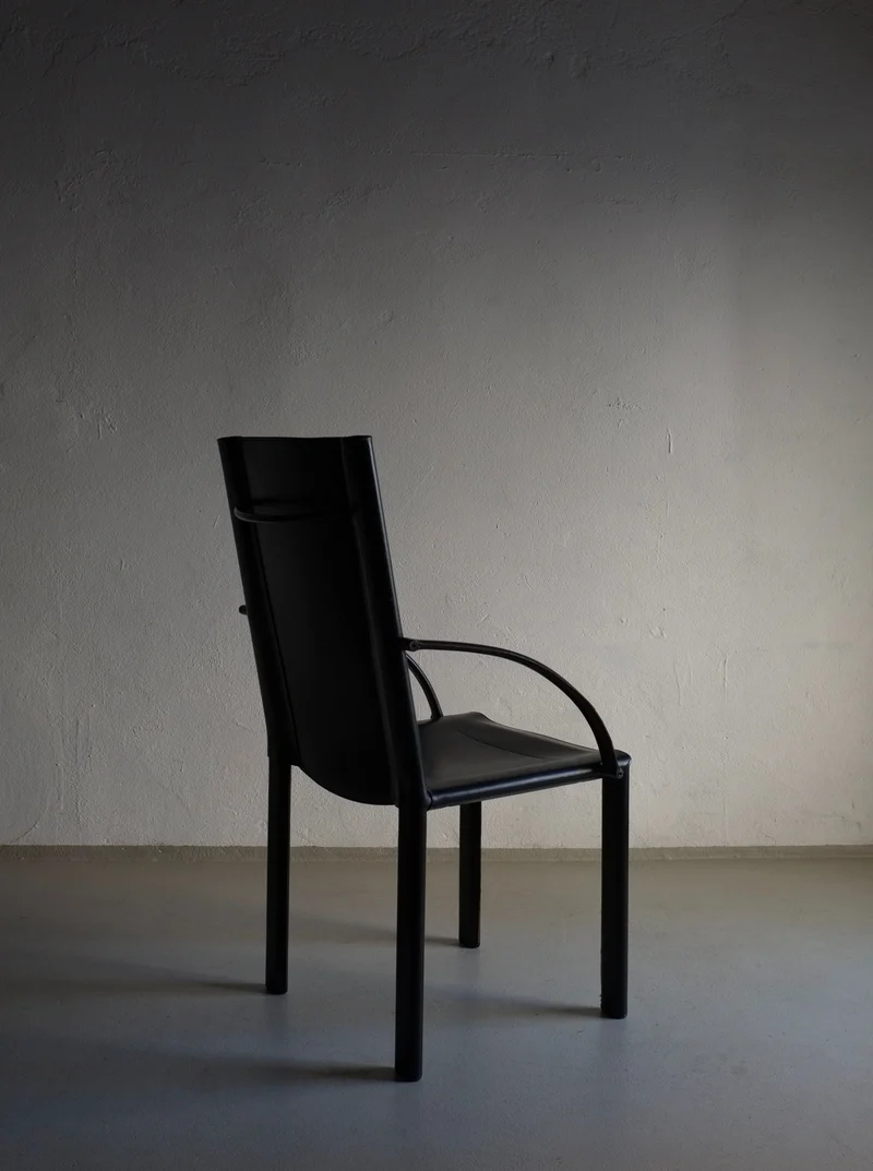 Postmodern Chair by Carlo Bartoli for Matteo Grassi, Italy, 1980s