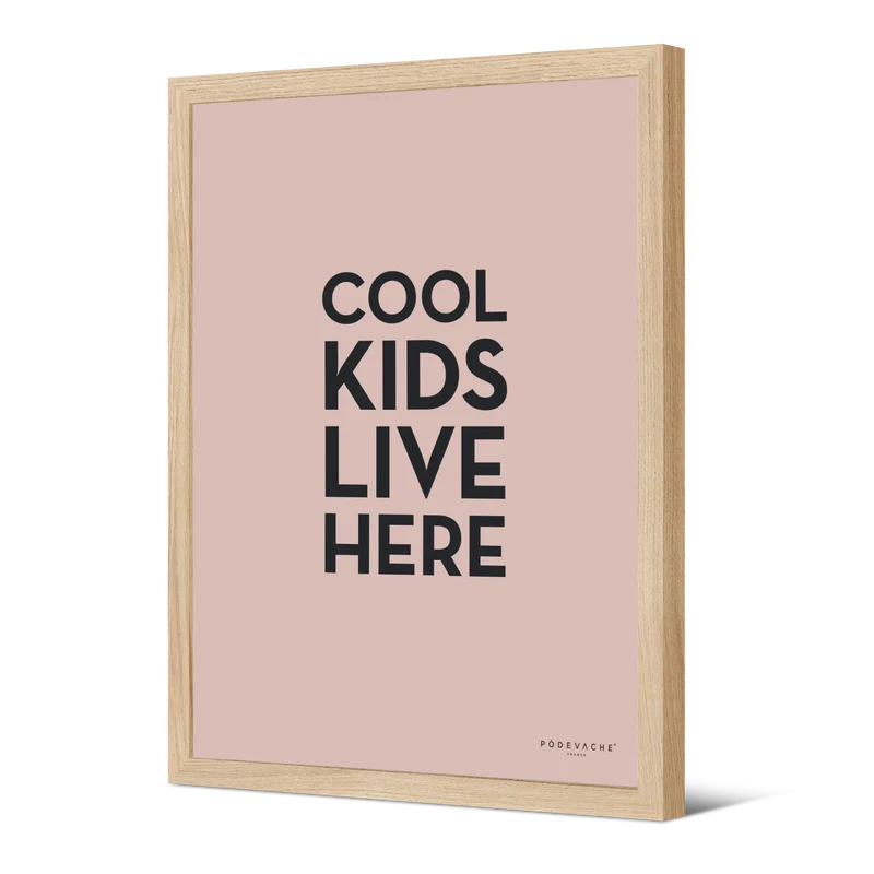 Affiche ou affiche encadrée Cool Kids