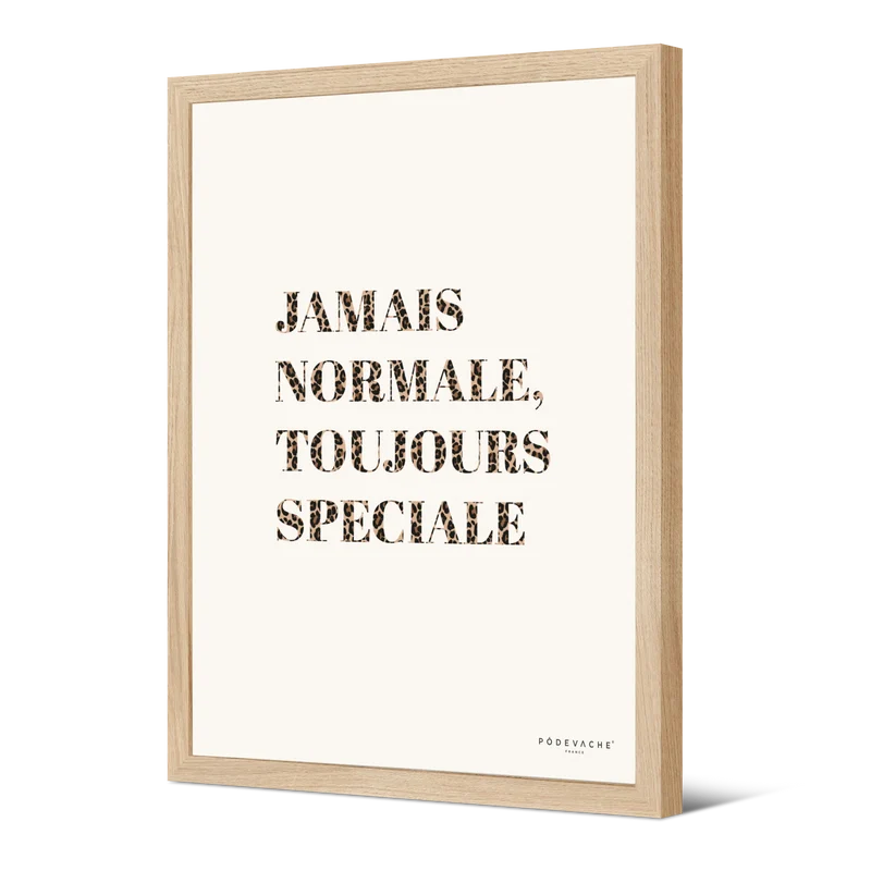 Affiche ou affiche encadrée Toujours Spéciale