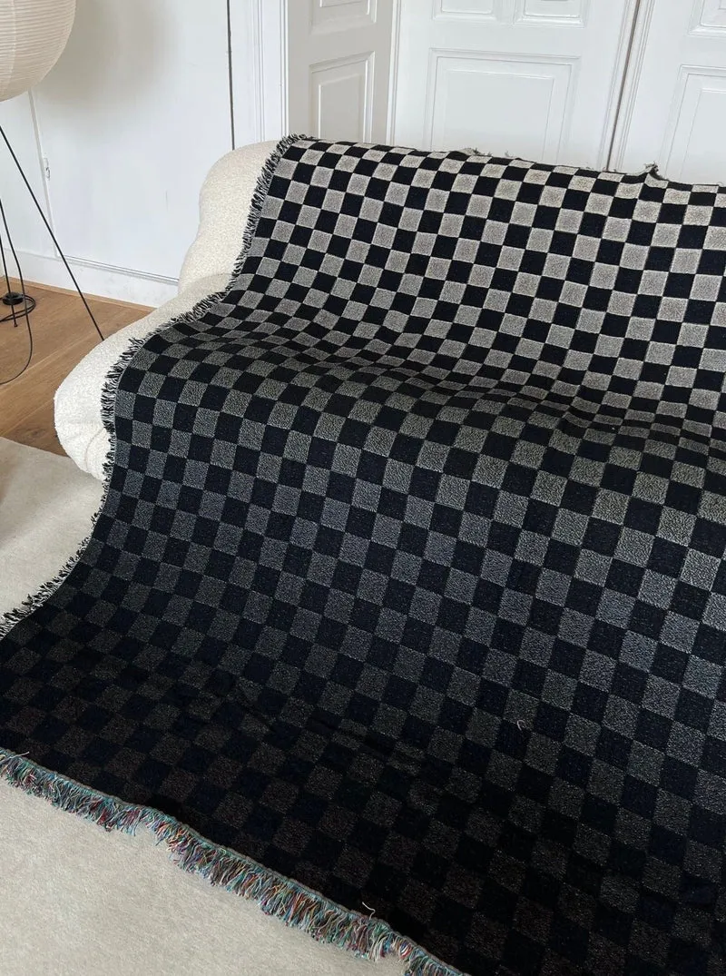 Iki Cotton Jacquard Throw
