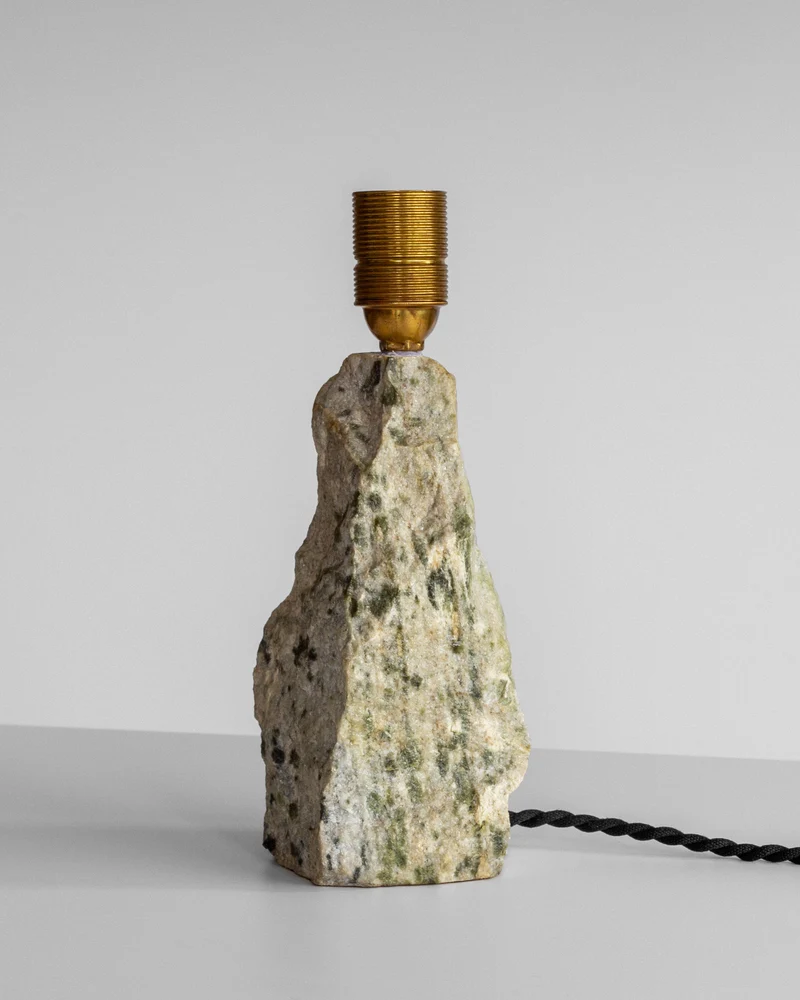 Vintage Marble Stone Table Lamp
