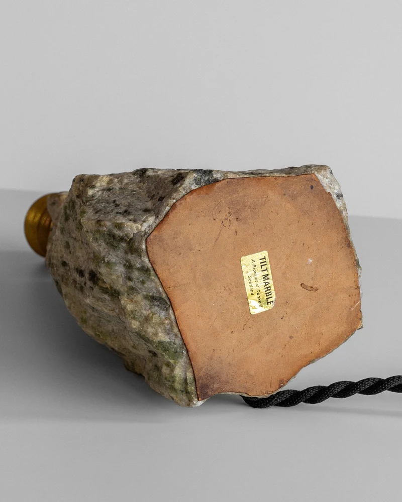 Vintage Marble Stone Table Lamp