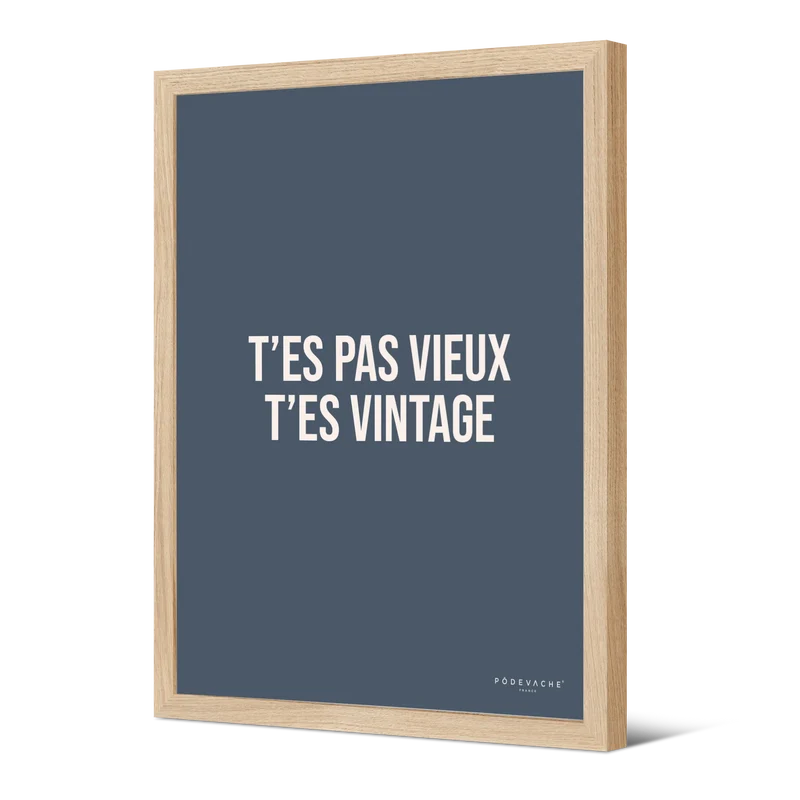 Affiche ou affiche encadrée Vintage