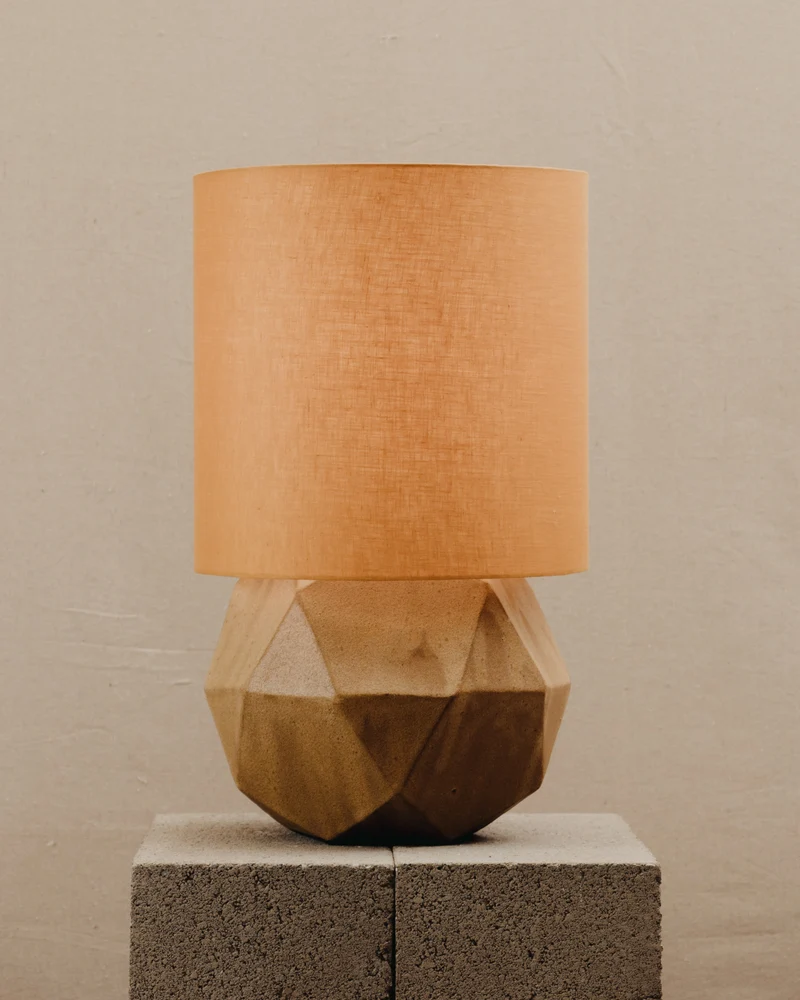 Geode Ceramic Table Lamp
