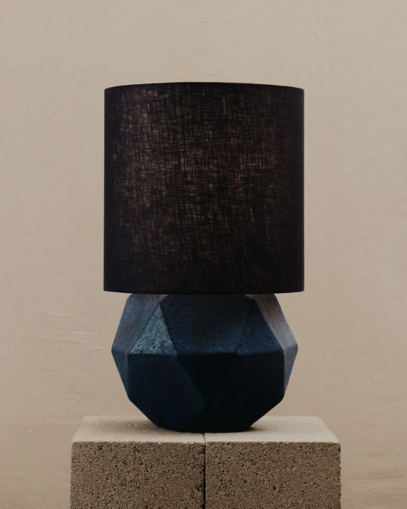 Geode Ceramic Table Lamp