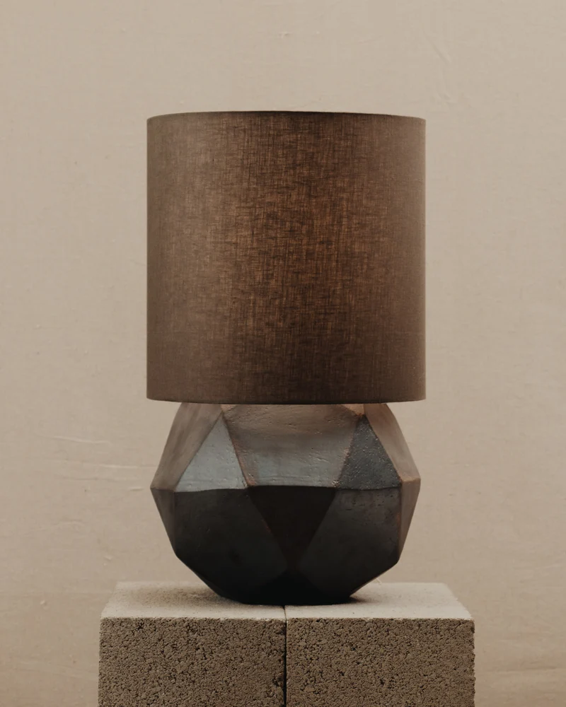 Geode Ceramic Table Lamp