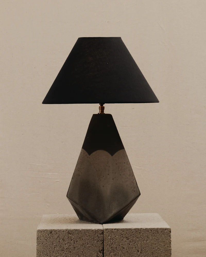 Mountain Ceramic Table Lamp