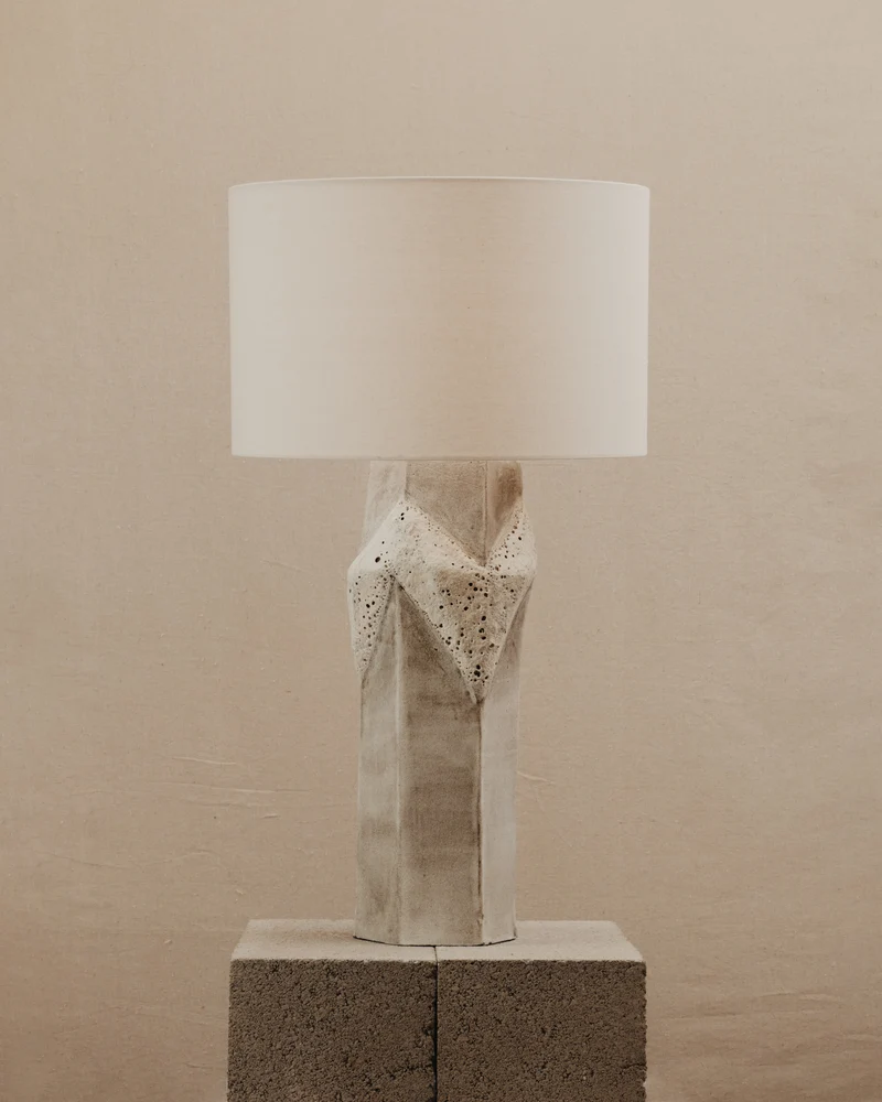 Warp Ceramic Table Lamp