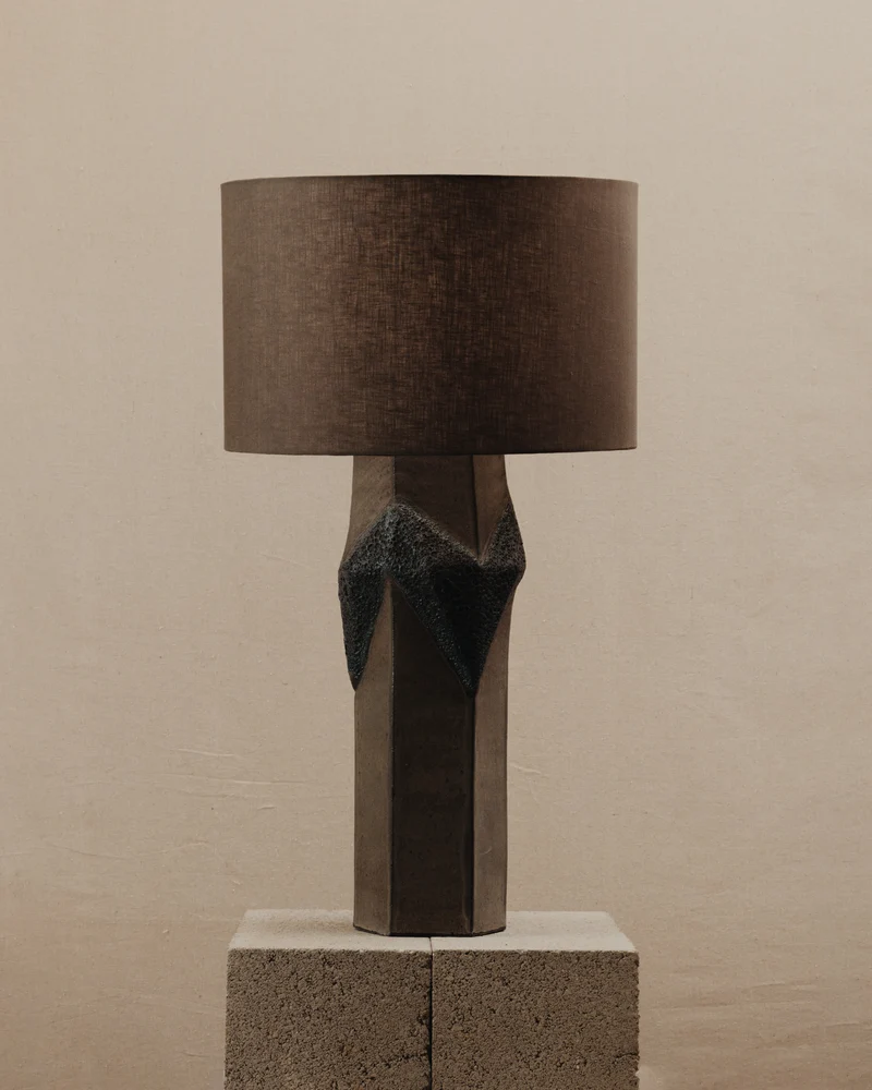 Warp Ceramic Table Lamp