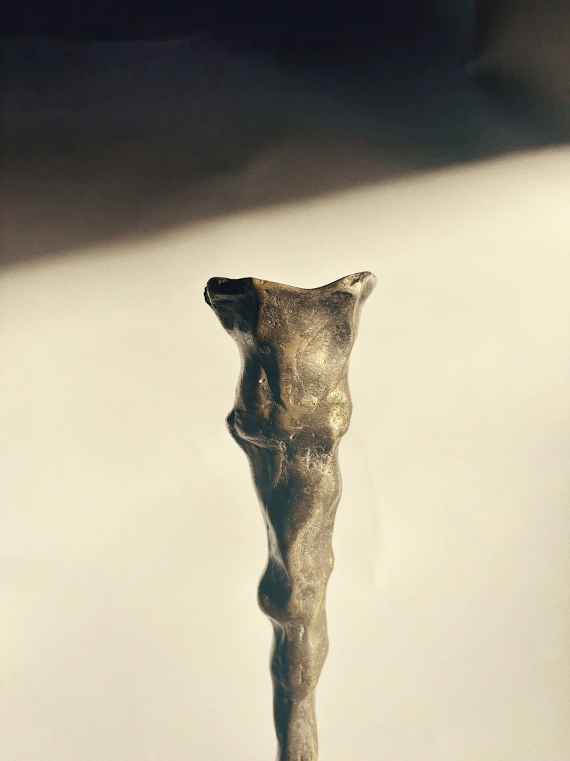 Bronze Candle Holder