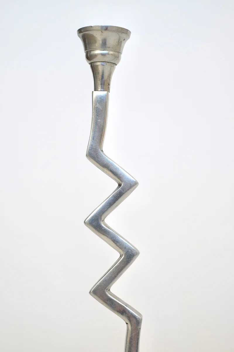 Set of Zigzag Candleholders