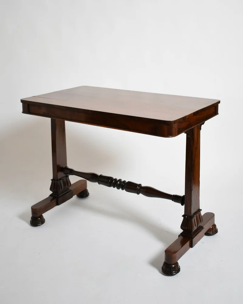 Victorian mahogany console table, 1910s