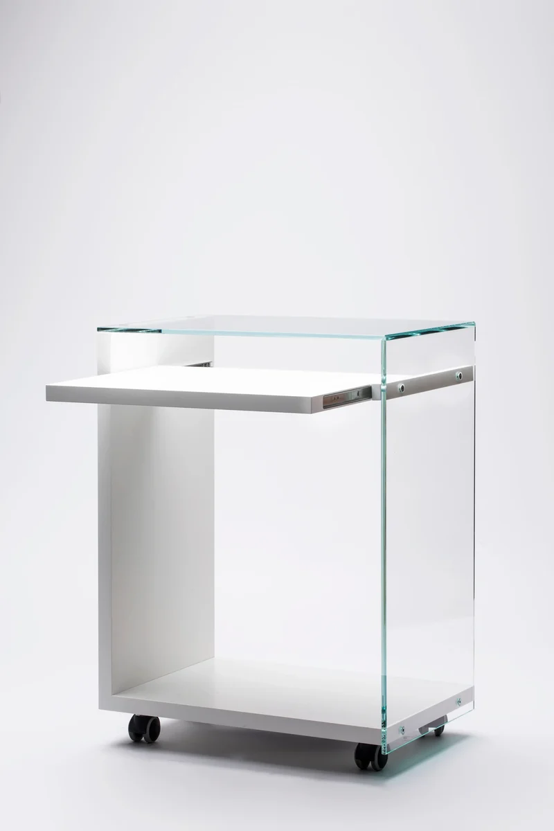 Zen 7 | Laptop - Bureau mobile Verre et Bois