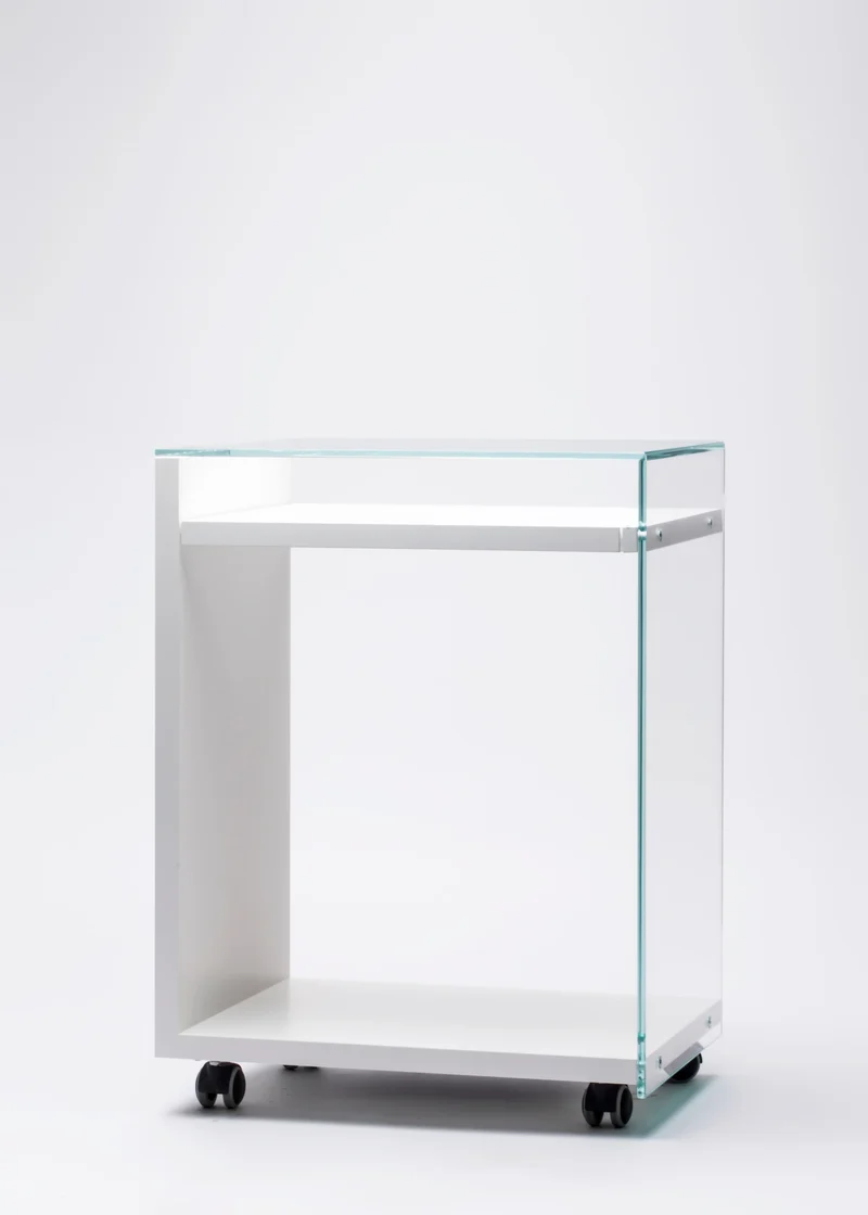 Zen 7 | Laptop - Bureau mobile Verre et Bois