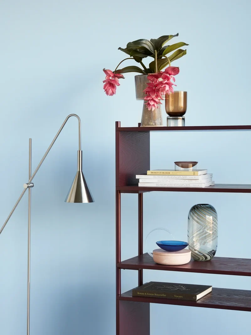 Vase Swirl Gris | Hübsch