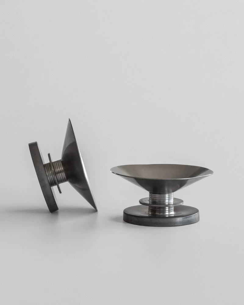Modernist Candleholders by Sylvia Stave 1930s