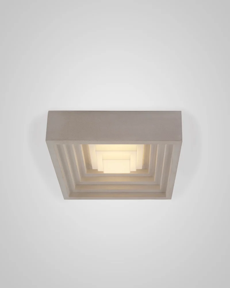 Brutalist Pantheum Surface Light Concrete Light