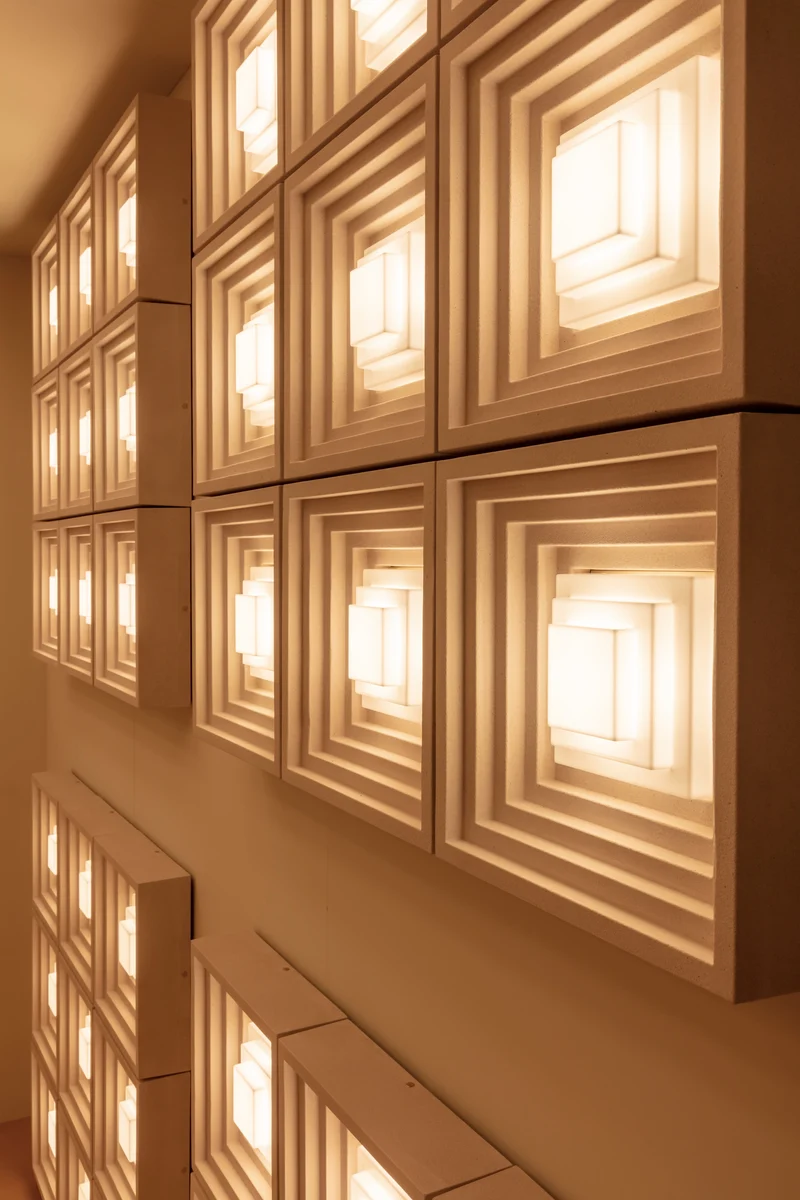 Brutalist Pantheum Surface Light Concrete Light