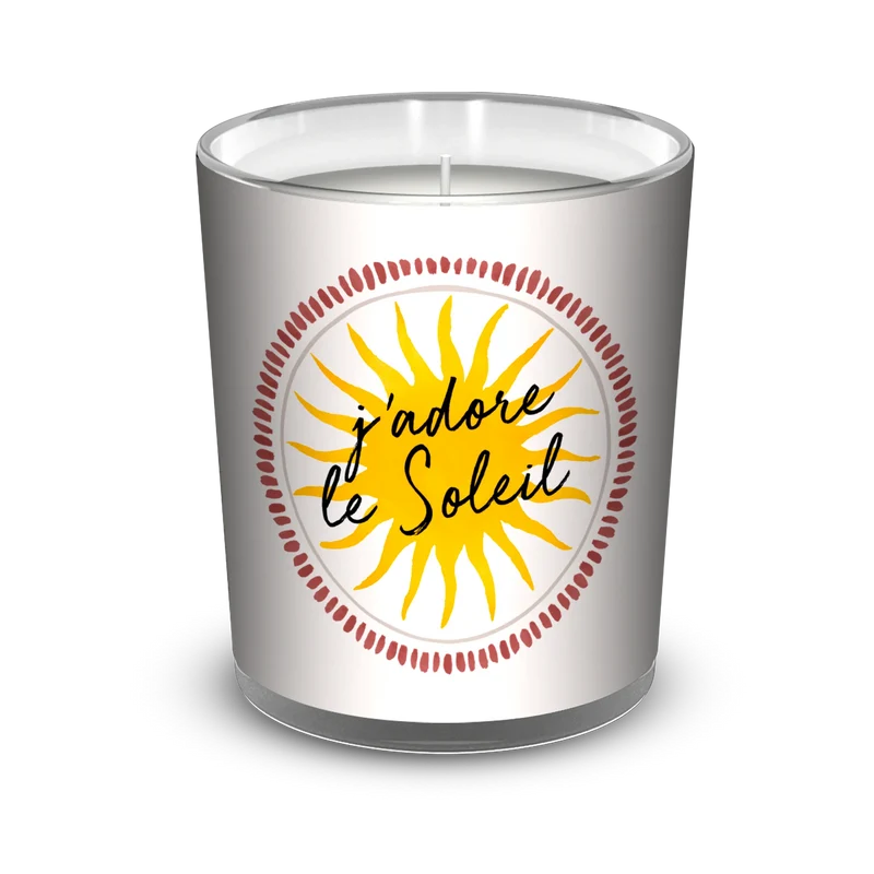 Bougie parfumée J'adore le Soleil