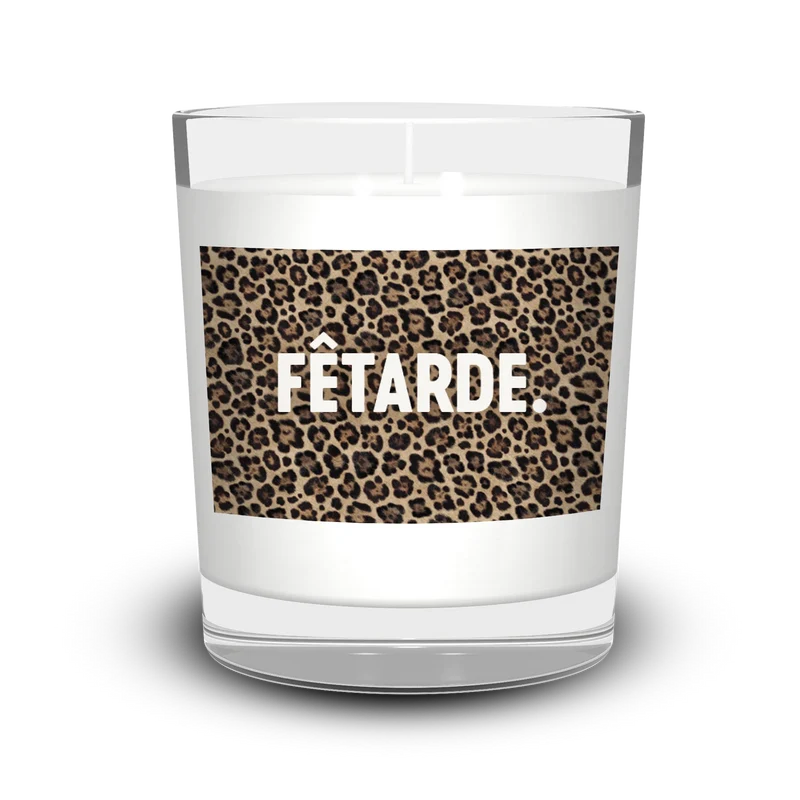 Bougie léopard Fetarde