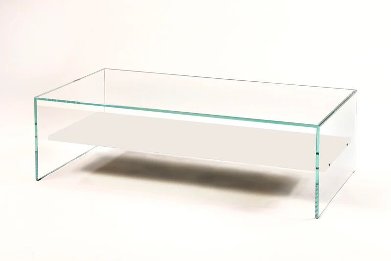 Table Basse Zen 1 | Verre Trempé et Bois