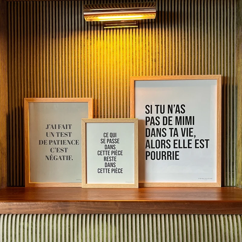 Affiche ou affiche encadrée Mimi