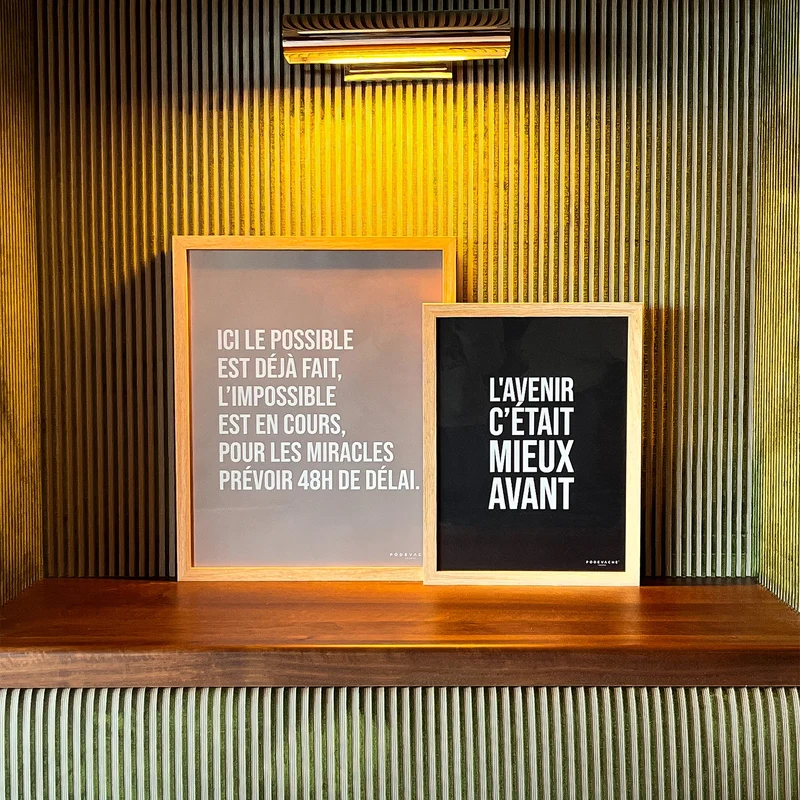 Affiche ou affiche encadrée Miracles