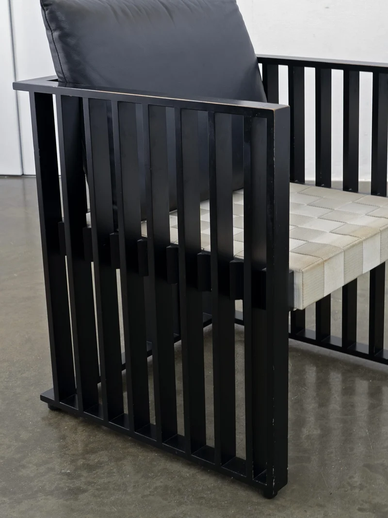 Purkersdorf Chairs by Josef Hoffmann for Wittman, c.1980