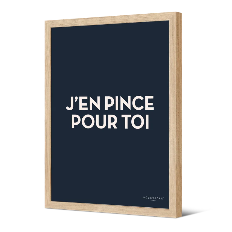 Affiche ou affiche encadrée Pince