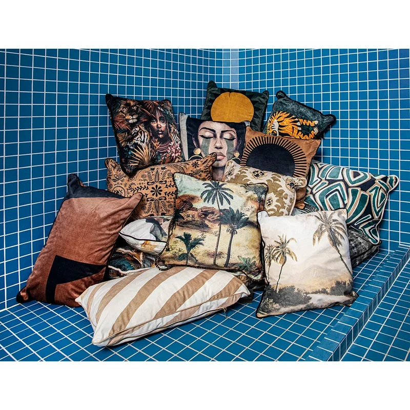Coussin velours Almou