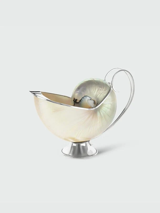 Nautilus Shell Gravy Boat
