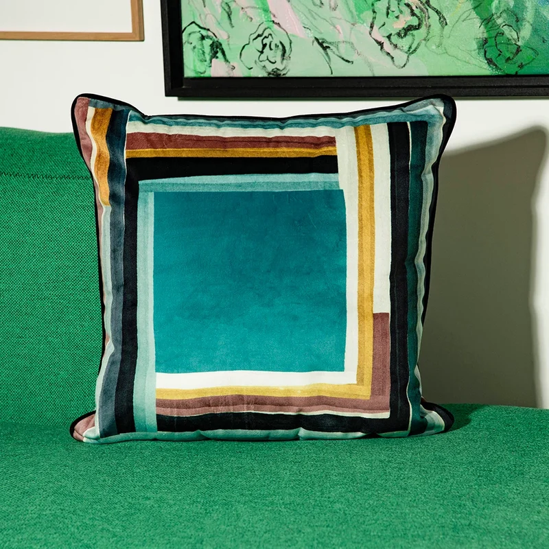 Coussin velours Andaza