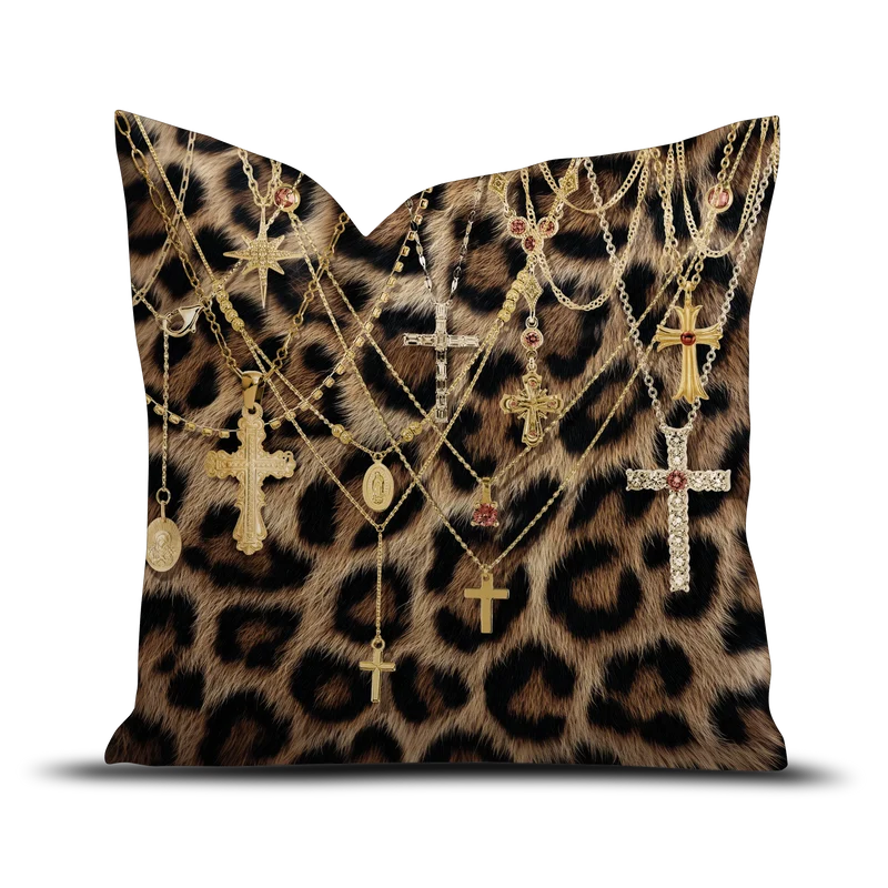 Coussin velours Andes Sacra