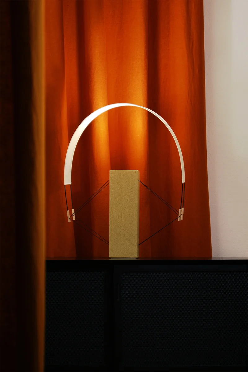 Coastal Modern Table Lamps in Raw clay - Lumia - Collection Aura