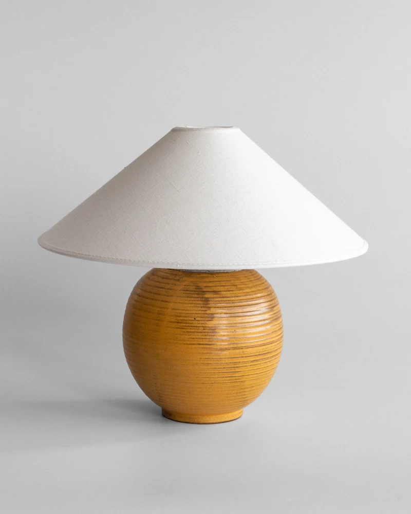 Vintage Ceramic Table Lamp, Sweden 1930s/40s