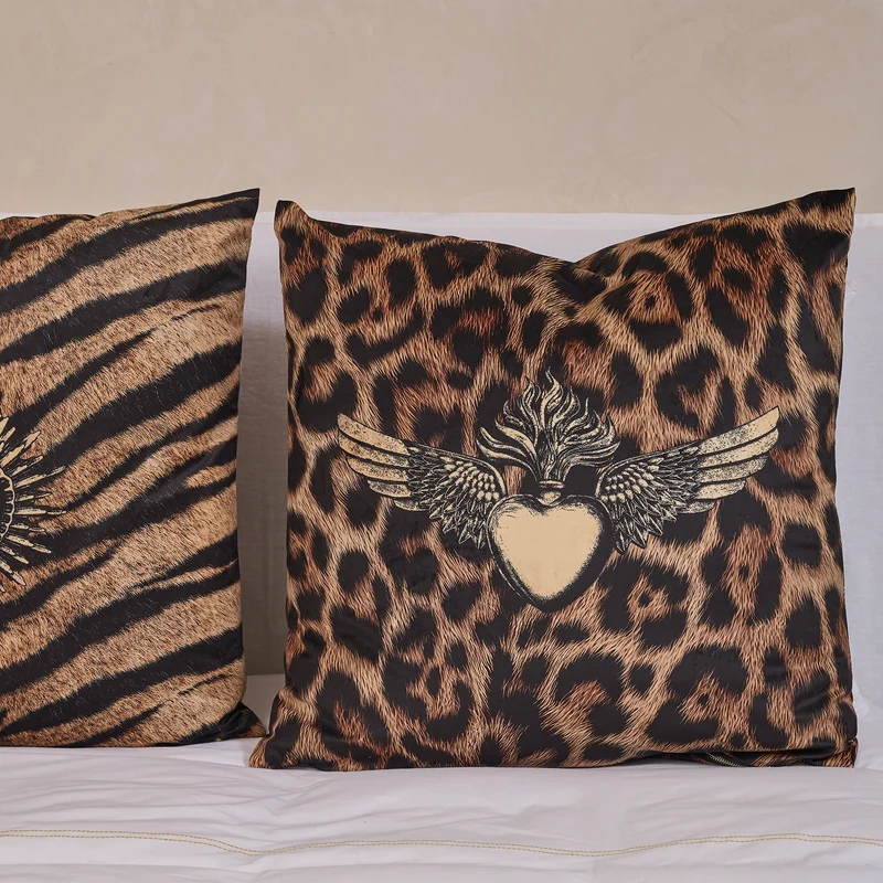 Coussin velours Corazon de Lima