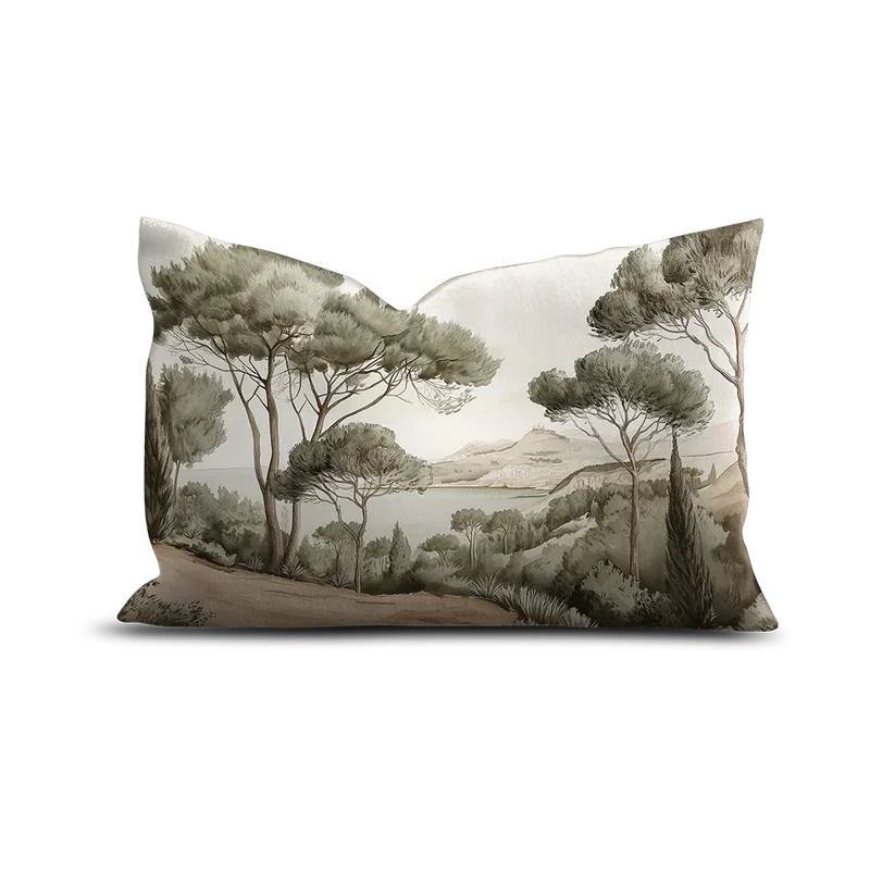 Coussin Velours Jungle Liouquet