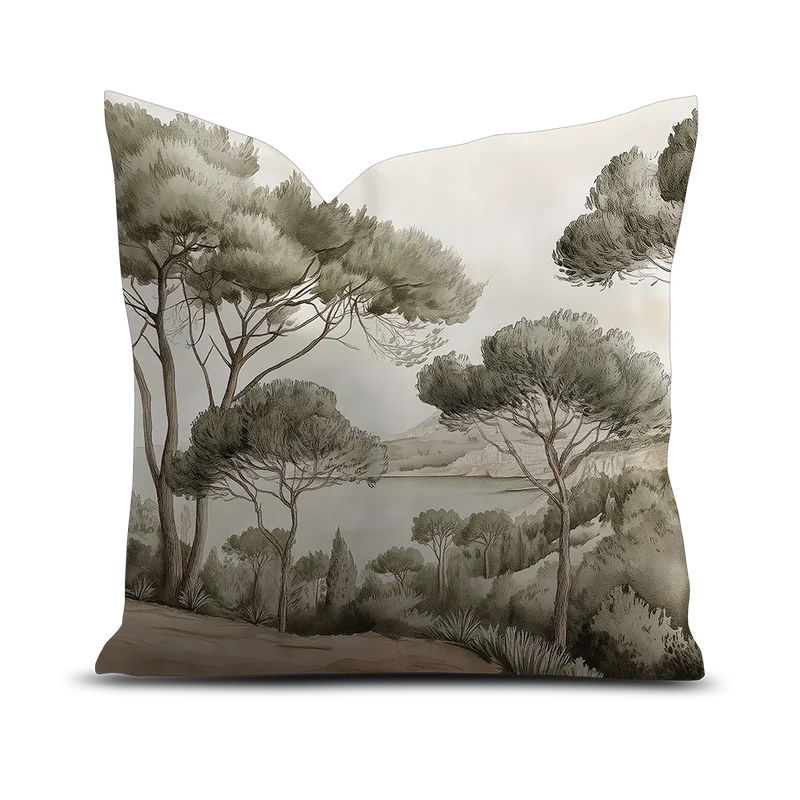Coussin Velours Jungle Liouquet