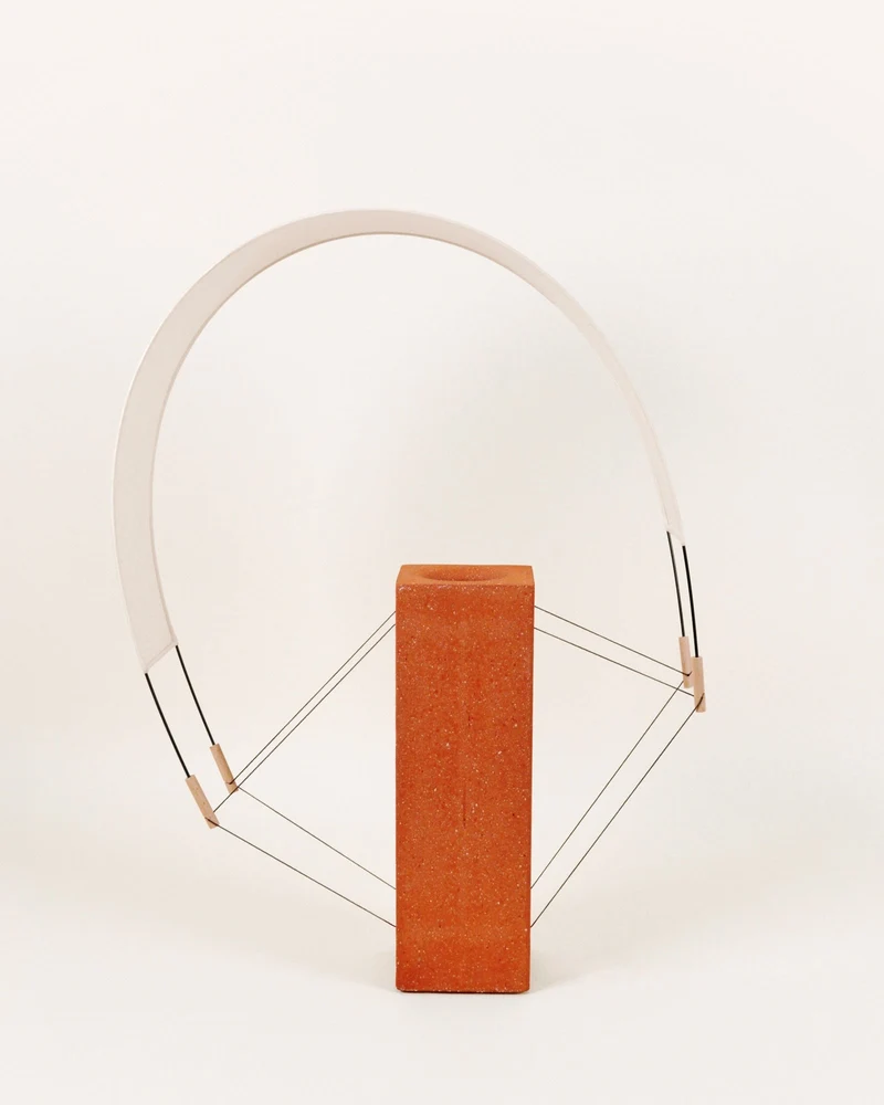 Coastal Modern Table Lamps in Terracotta - Lumia - Collection Aura
