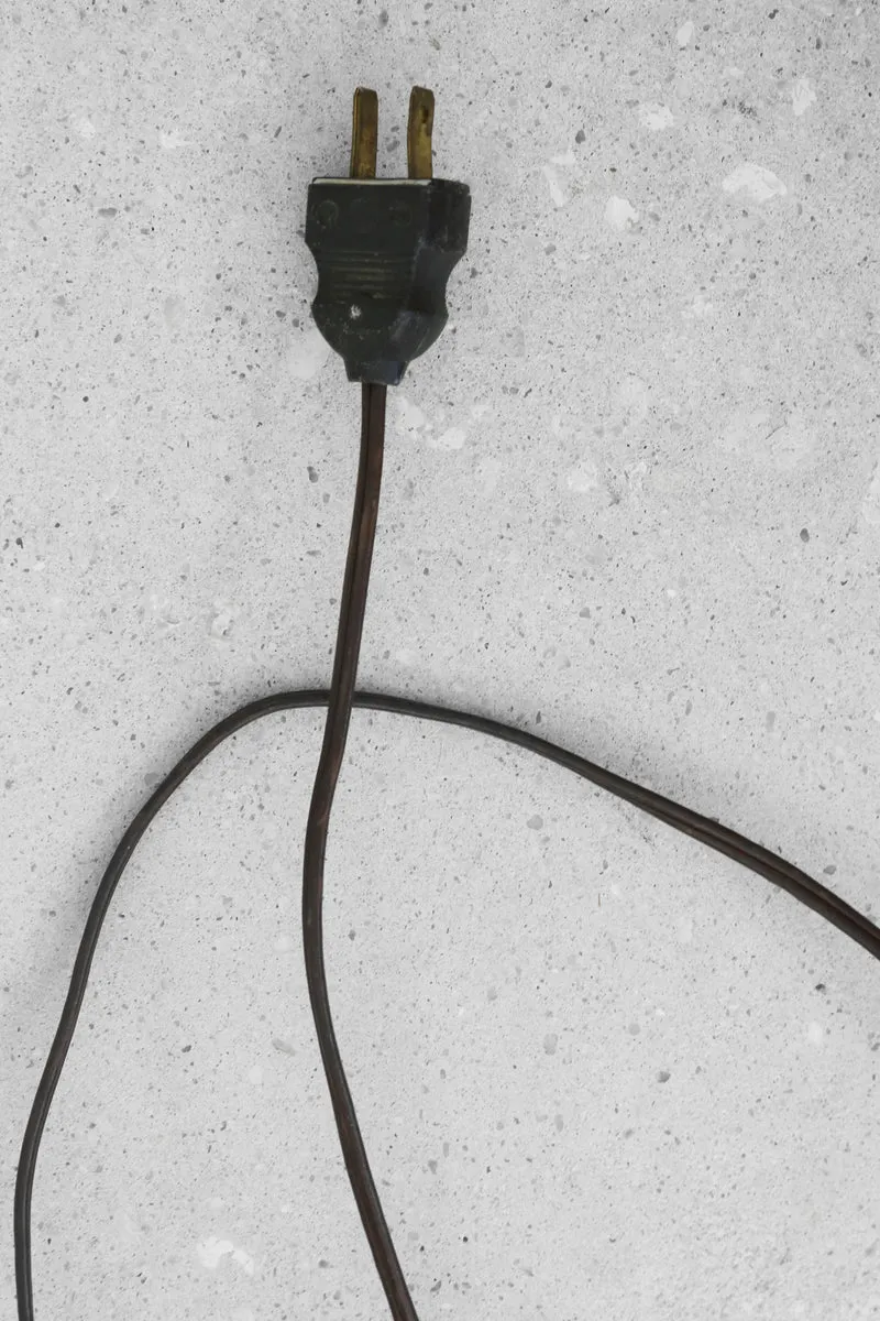 Vintage Scandi Chrome Floor Lamp