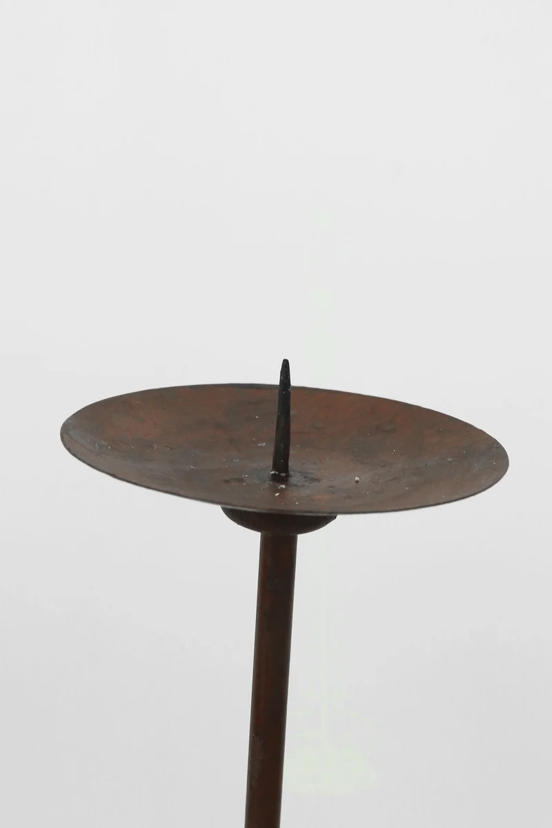 Iron Floor Candleholder Set