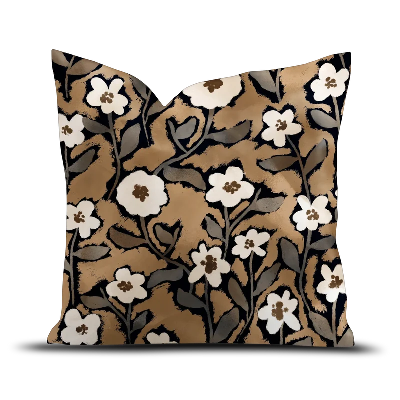 Coussin velours Kassita