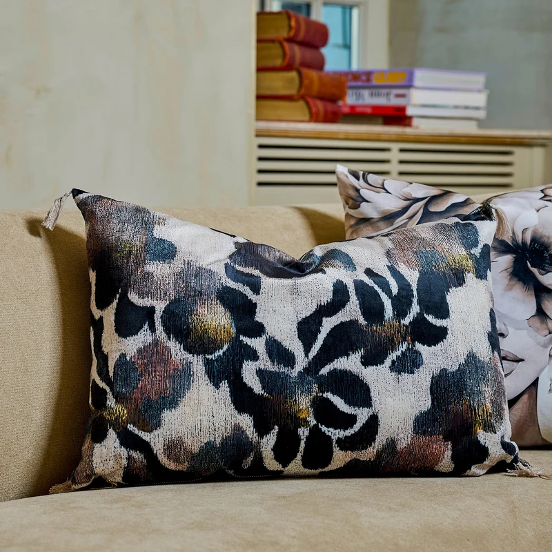 Coussin velours Babylone