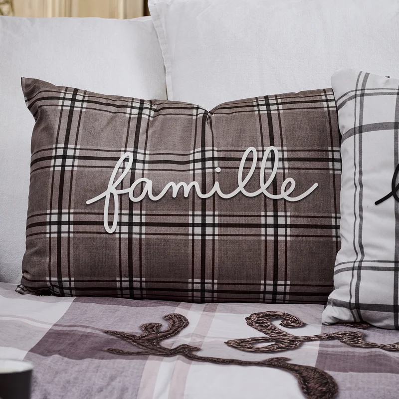 Coussin Velours Dachstein