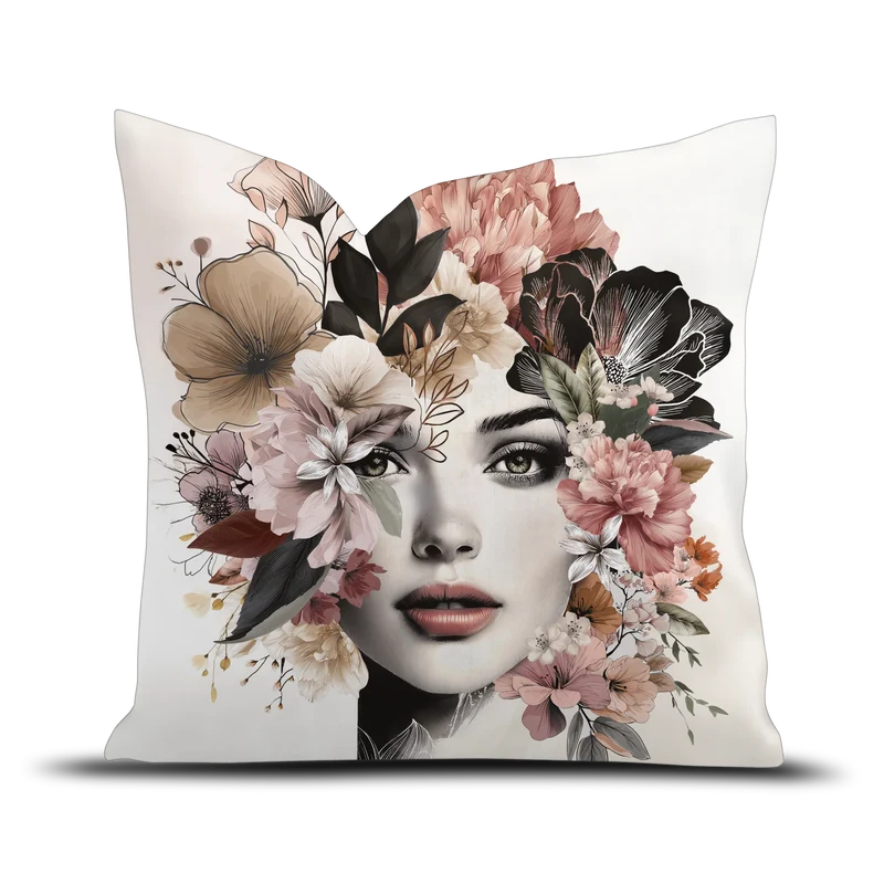 Coussin velours Ksar