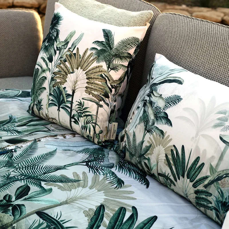 Coussin velours Kumana