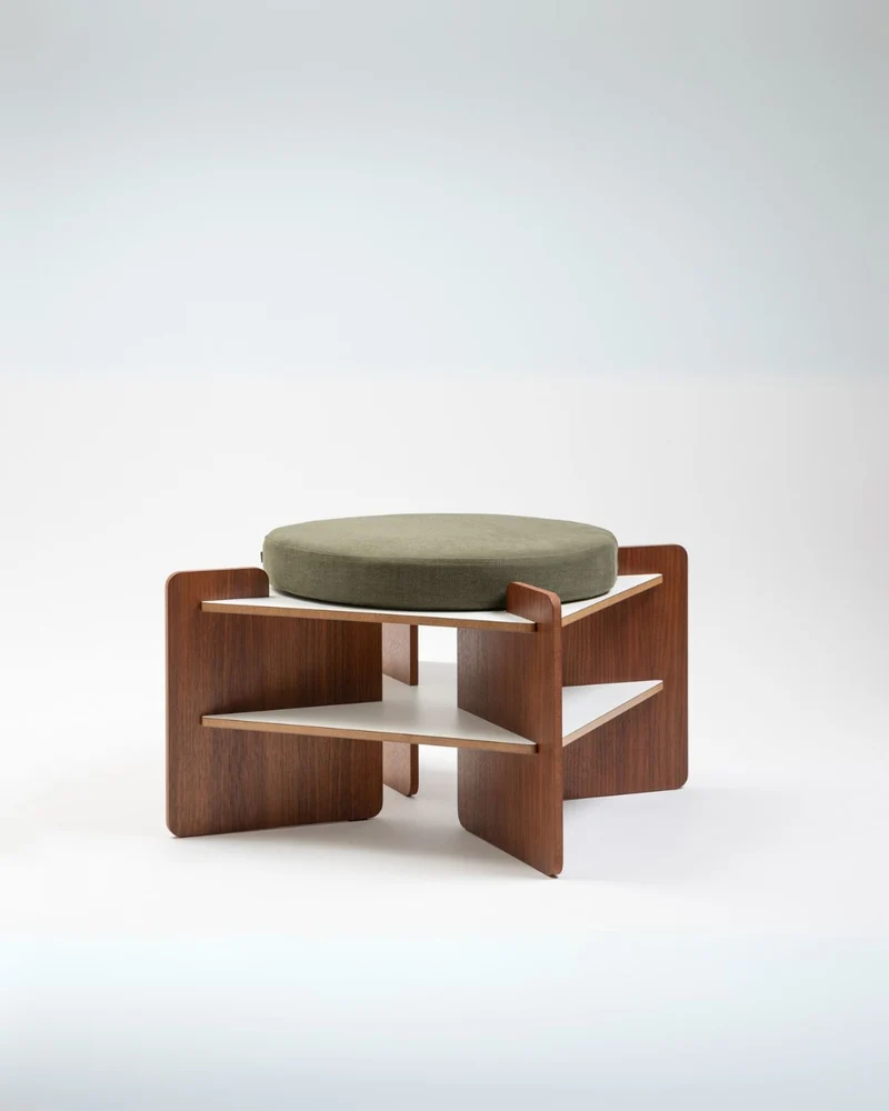 Pouf 'TU-TU' - Turenne Chevallereau x Mobilier national