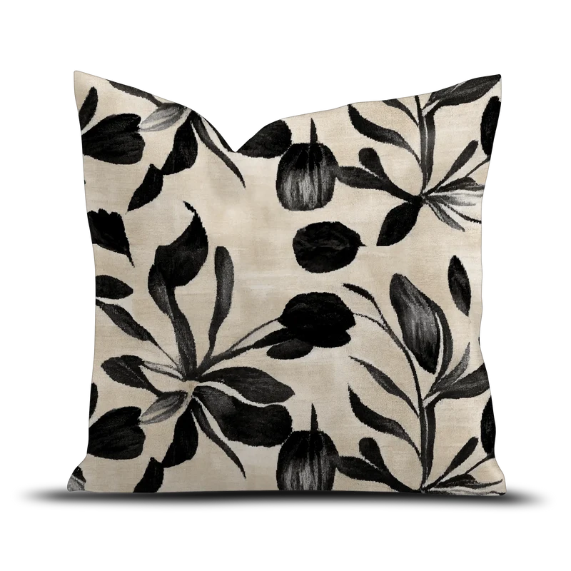 Coussin velours Bergen