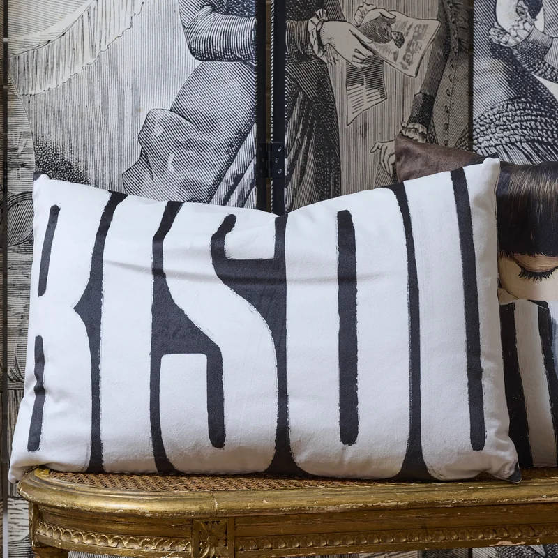 Coussin velours Besito
