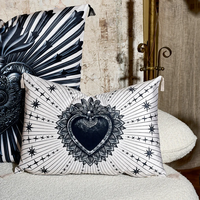 Coussin Velours Ex Voto Antium